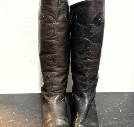 Vintage 80s pull up boots - Yatva
