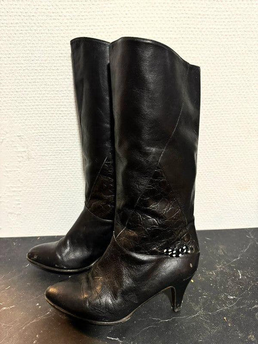 Vintage 80s Pull up boots - Yatva