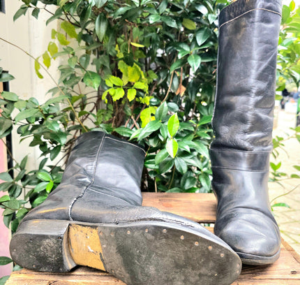Vintage 80's Pull Up Boots - Yatva