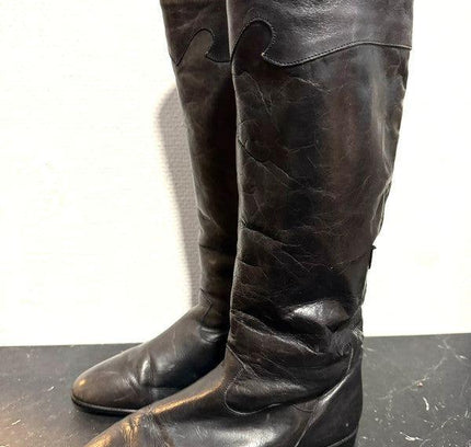 Vintage 80s pull up boots - Yatva
