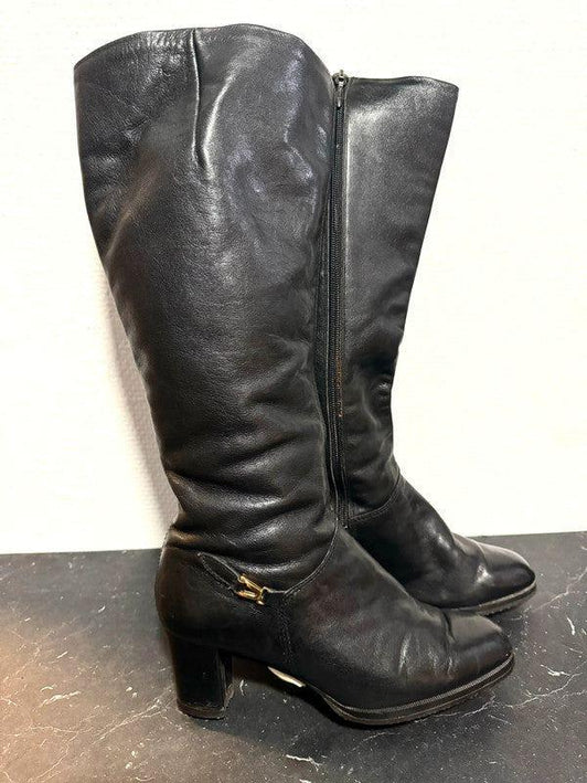 Vintage 80s pull up boots - Yatva