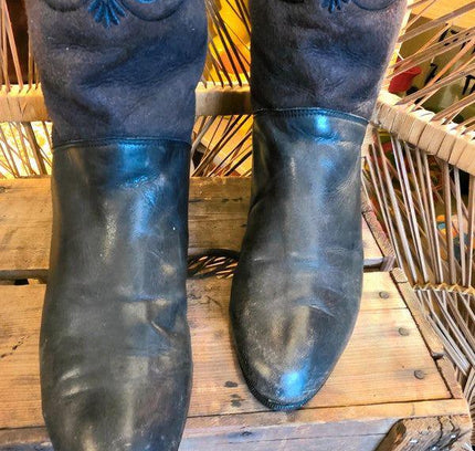 Vintage 80s Pull up Boots - Yatva