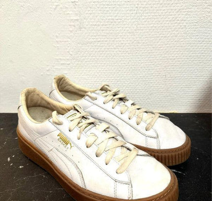 Vintage 80s Puma Basket Trainers - Yatva