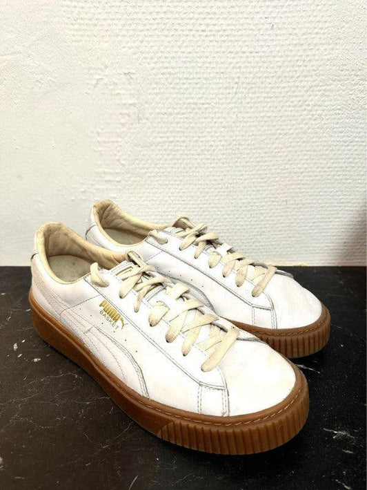 Vintage 80s Puma Basket Trainers - Yatva