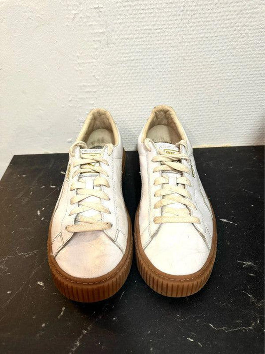 Vintage 80s Puma Basket Trainers - Yatva