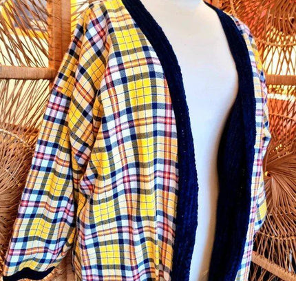 Vintage 80s Reversible Warm Cardigan - Yatva