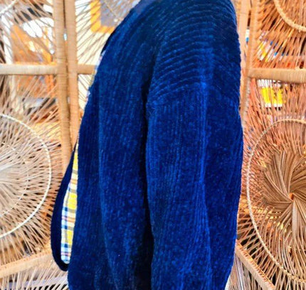 Vintage 80s Reversible Warm Cardigan - Yatva