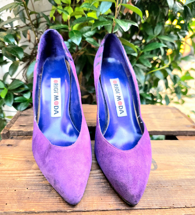 Vintage 80's Rigi Moda High Heel Shoes - Yatva