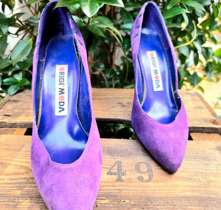 Vintage 80's Rigi Moda High Heel Shoes - Yatva