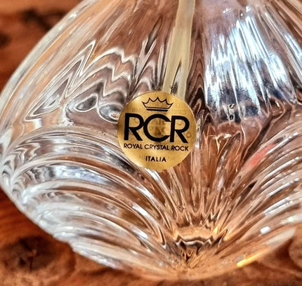 Vintage 80's Royal Crystal Rock Perfume Bottle - Yatva