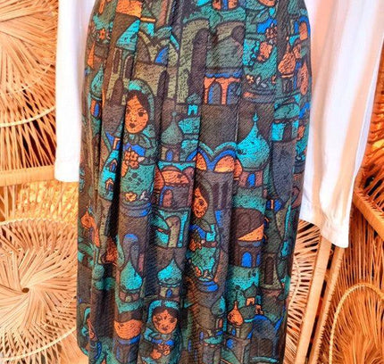 Vintage 80's Russian Doll Skirt - Yatva