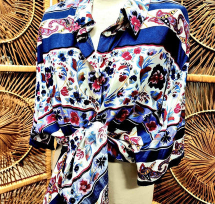 Vintage 80s Samoon Collection Shirt - Yatva