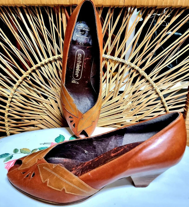 Vintage 80s Schieler Shoes - Yatva