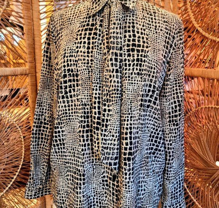 Vintage 80's Secretary Shirt - Yatva