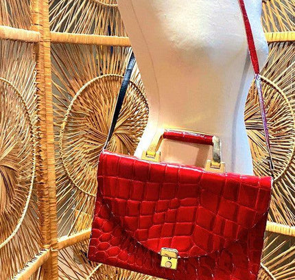 Vintage 80's Shoulder & Hand Bag - Yatva