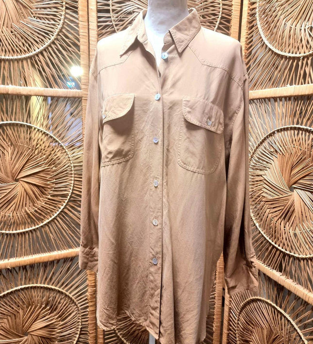 Vintage 80's Silk Verse Shirt - Yatva