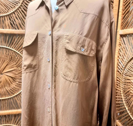 Vintage 80's Silk Verse Shirt - Yatva