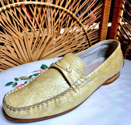Vintage 80s Sioux Moccasins Shoes - Yatva