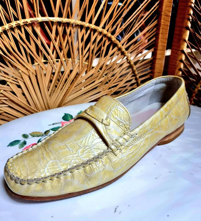 Vintage 80s Sioux Moccasins Shoes - Yatva