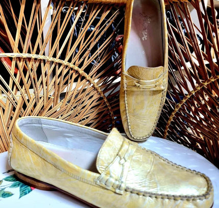 Vintage 80s Sioux Moccasins Shoes - Yatva