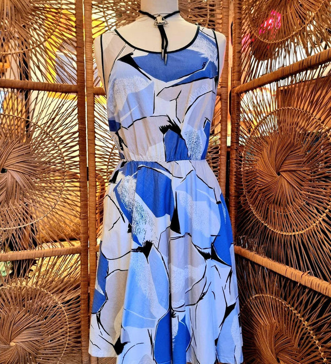 Vintage 80s Skater Dress - Yatva