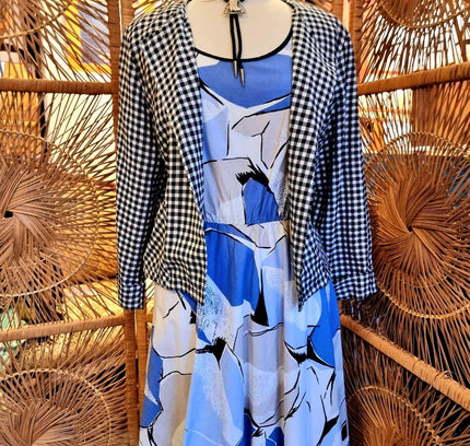 Vintage 80s Skater Dress - Yatva