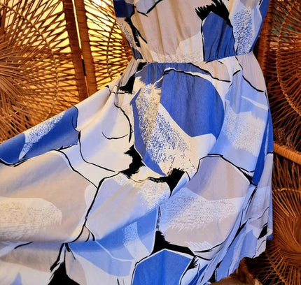 Vintage 80s Skater Dress - Yatva