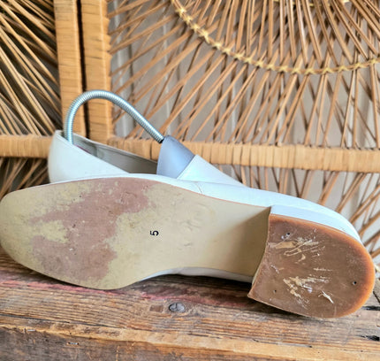 Vintage 80s Slip On Shoes - Yatva
