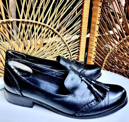 Vintage 80s Slip on Shoes - Yatva