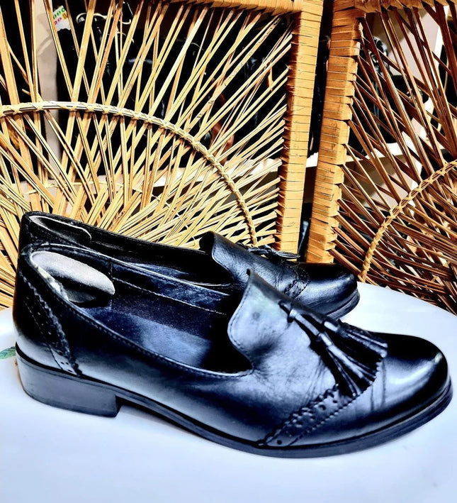 Vintage 80s Slip on Shoes - Yatva