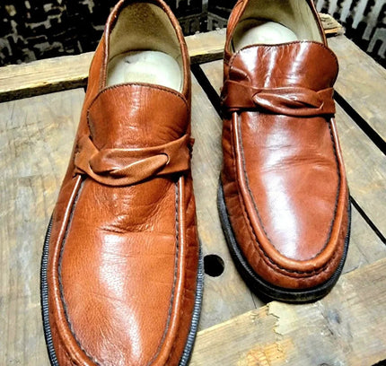 Vintage 80s Slip on Shoes - Yatva