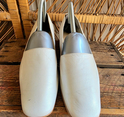 Vintage 80s Slip On Shoes - Yatva