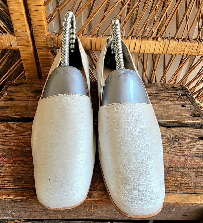 Vintage 80s Slip On Shoes - Yatva