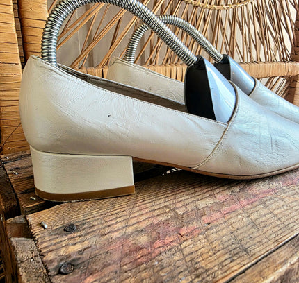 Vintage 80s Slip On Shoes - Yatva