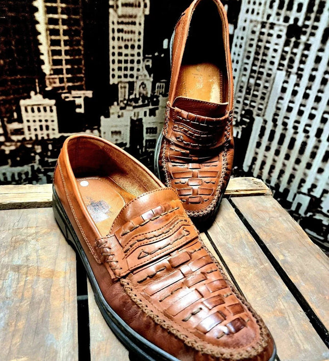 Vintage 80s Slip on Shoes - Yatva
