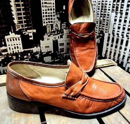Vintage 80s Slip on Shoes - Yatva