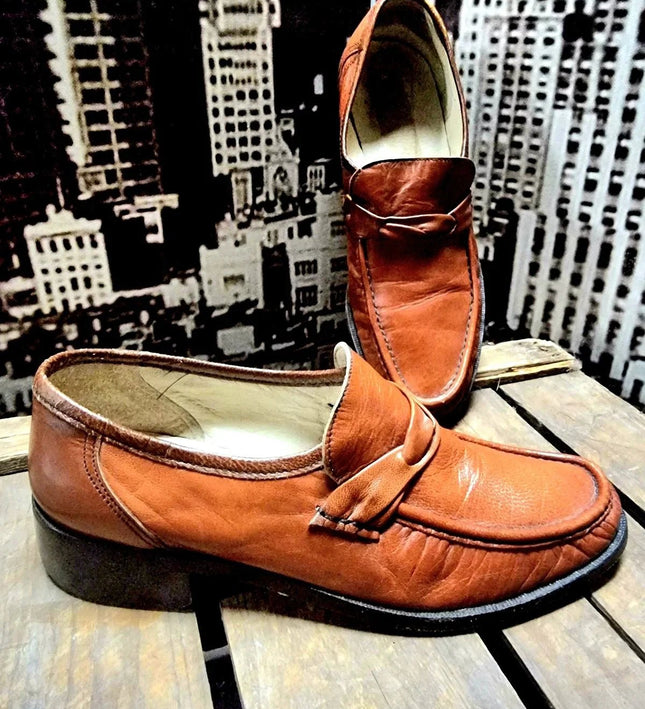 Vintage 80s Slip on Shoes - Yatva