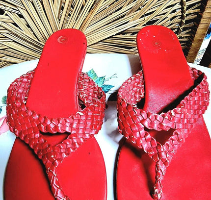 Vintage 80s Slipper Sandals - Yatva
