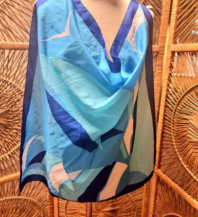Vintage 80's Square Scarf - Yatva