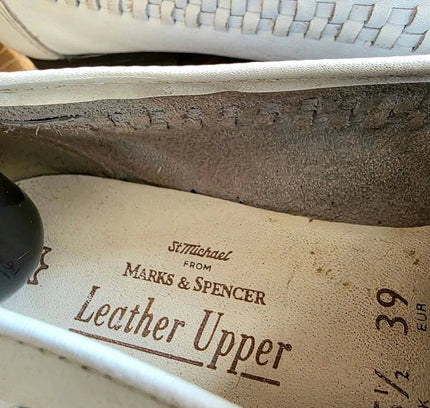 Vintage 80s St. Michael from Marks & Spencer Slip on Shoes - Yatva