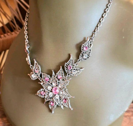 Vintage 80's Statement Necklace - Yatva