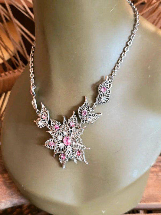 Vintage 80's Statement Necklace - Yatva
