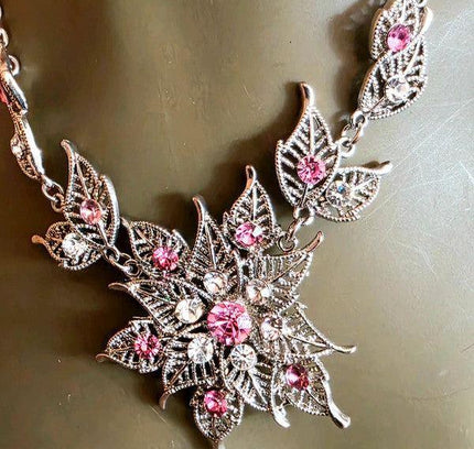 Vintage 80's Statement Necklace - Yatva