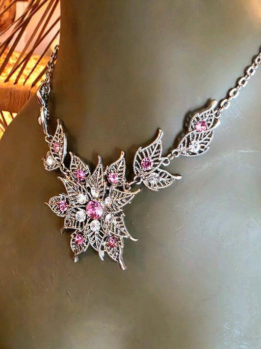 Vintage 80's Statement Necklace - Yatva