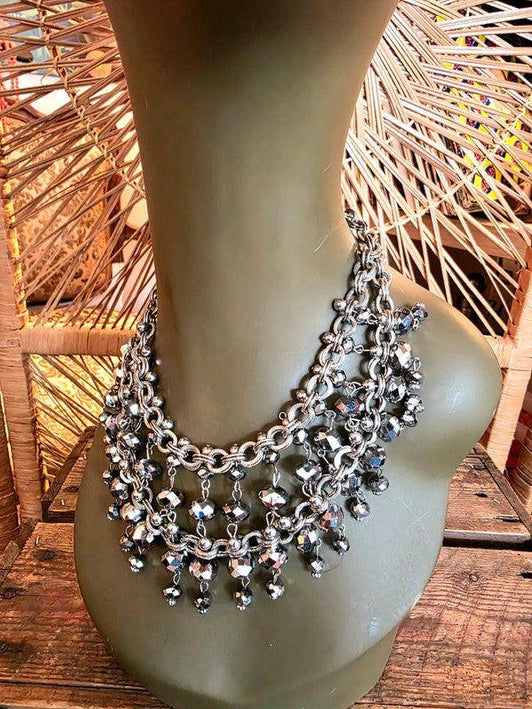 Vintage 80's Statement Necklace - Yatva