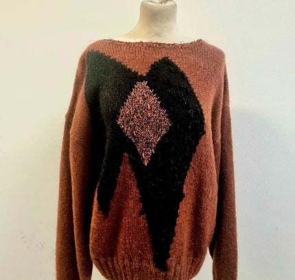Vintage 80s Sweater Jumper - Yatva