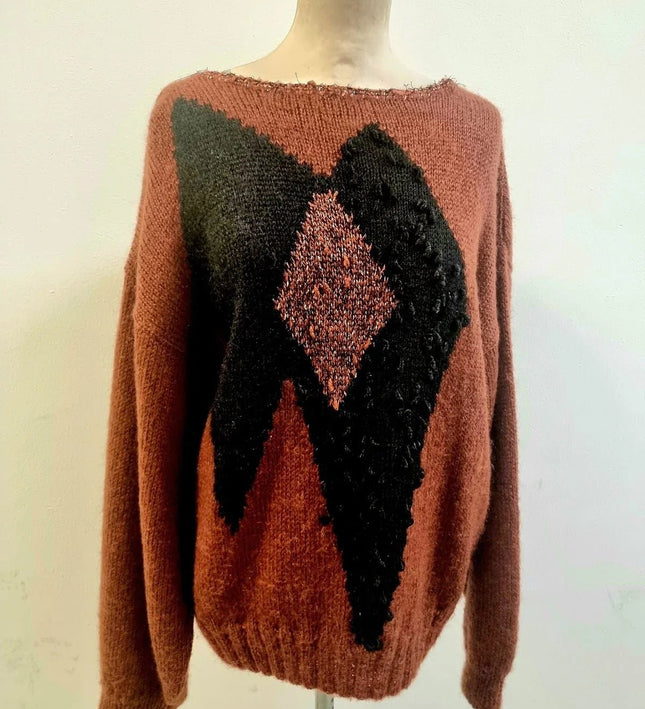 Vintage 80s Sweater Jumper - Yatva