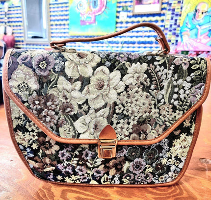 Vintage 80s Tapestry Bag - Yatva