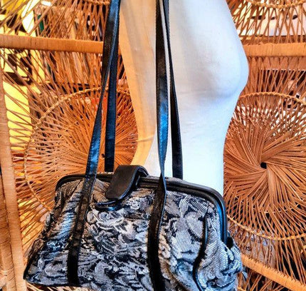 Vintage 80s Tapestry Shoulder Bag - Yatva