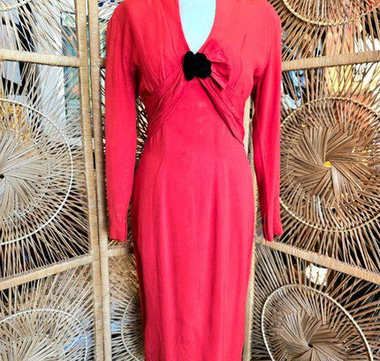 Vintage 80's Thierry Mugler Cocktail Dress - Yatva